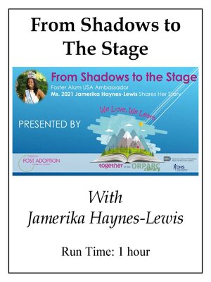 cover image of From Shadows to the Stage (Video)